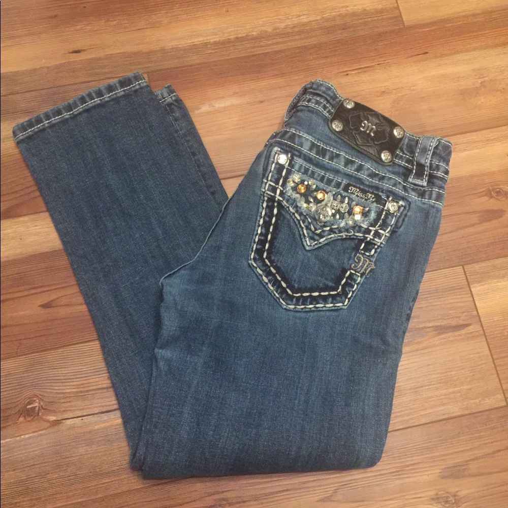 Miss Me Capris 26 Bling